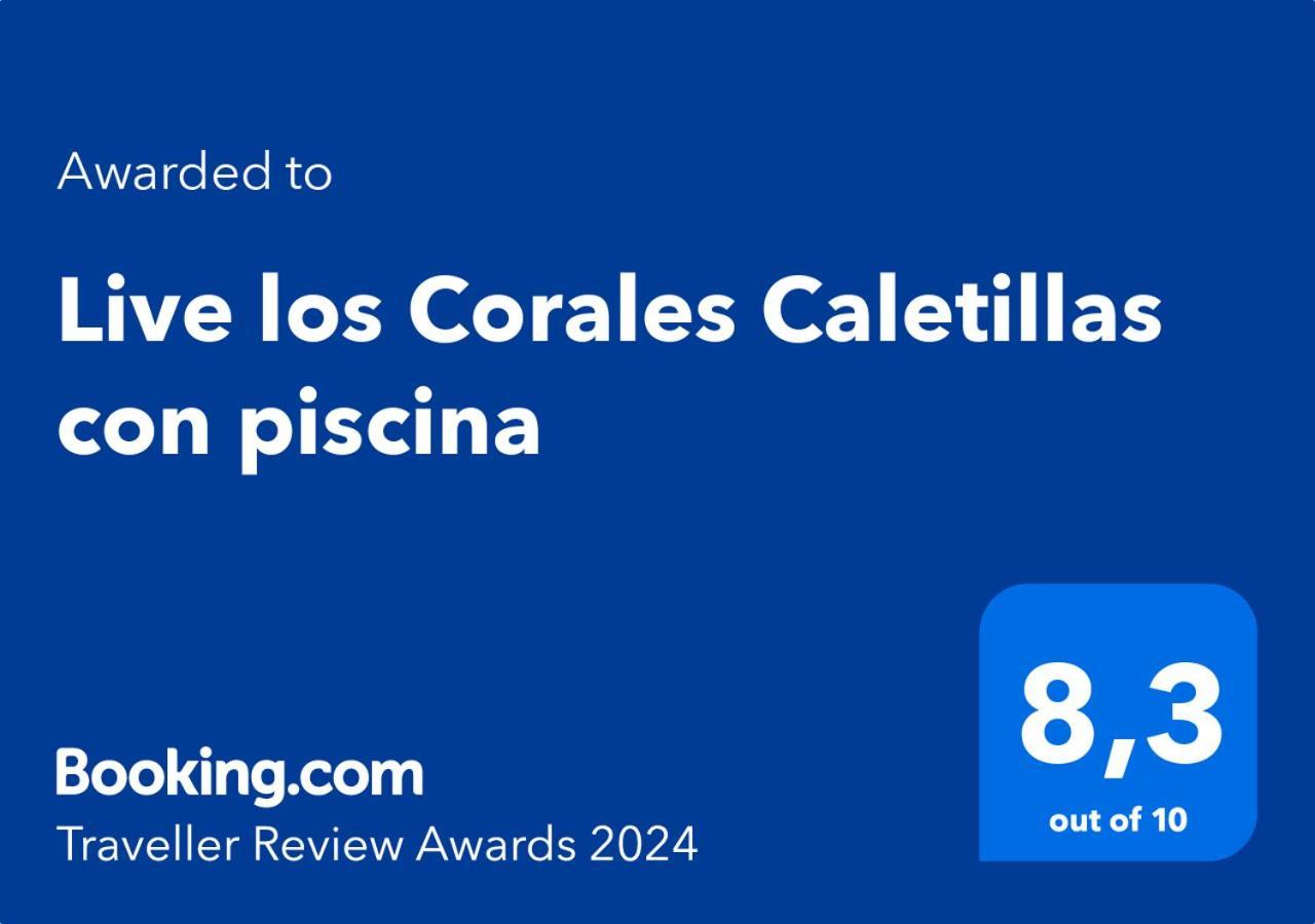 Araya Live Los Corales Caletillas Con Piscina公寓 外观 照片